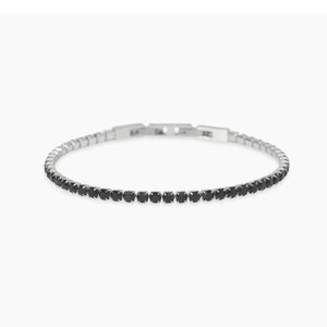 Hai aggiunto Bracciale Kidult Uomo tennis con con zirconi neri 831109 al tuo carrello.