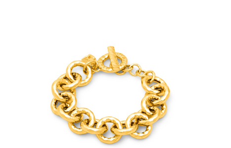 Hai aggiunto Bracciale Pueblo in bronzo dorato N0004 Giovanni Raspini al tuo carrello.