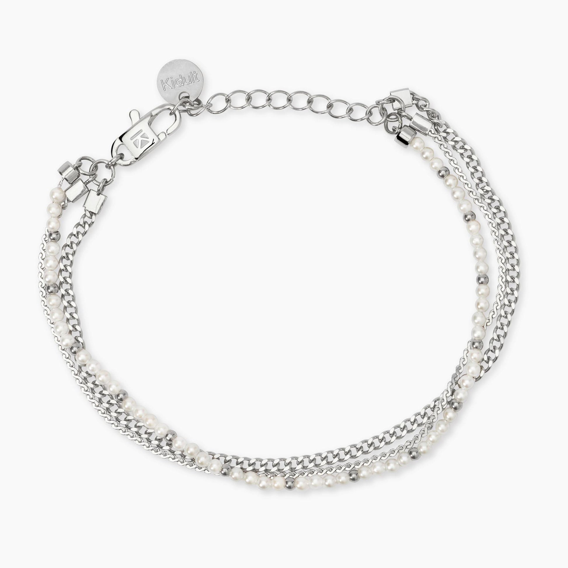 Bracciale con catene e perle conchiglia 831064