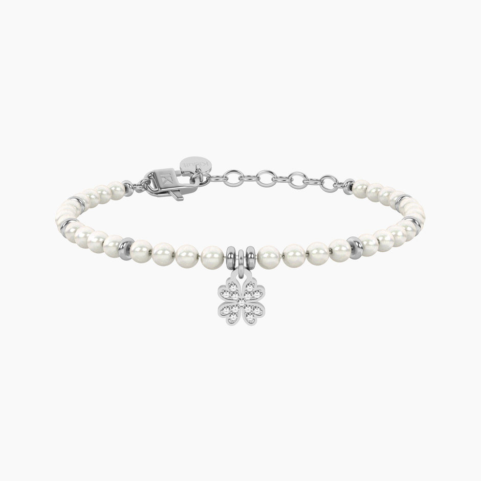 Kidult - Bracciale Nature, Quadrifoglio | Buona Fortuna Kidult - Bracciale Nature, Quadrifoglio | Buona Fortuna