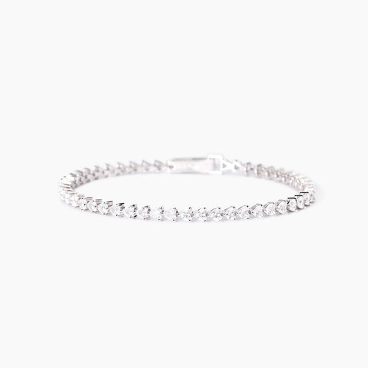 Bracciale tennis con zirconi taglio cuore Non Sarà Un'avventura Mabina 533948