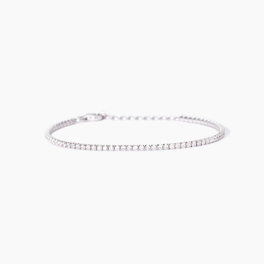 Bracciale tennis in argento con zirconi Mini Tennis Mabina 533957