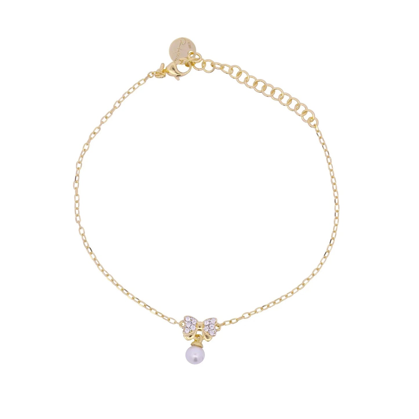 Braccialetto catena e fiocco - Bow Ton Rue Des Mille Brz-011 fio au