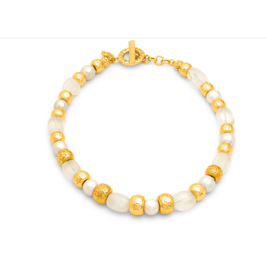 Collana crystal in bronzo dorato N0026 Giovanni Raspini