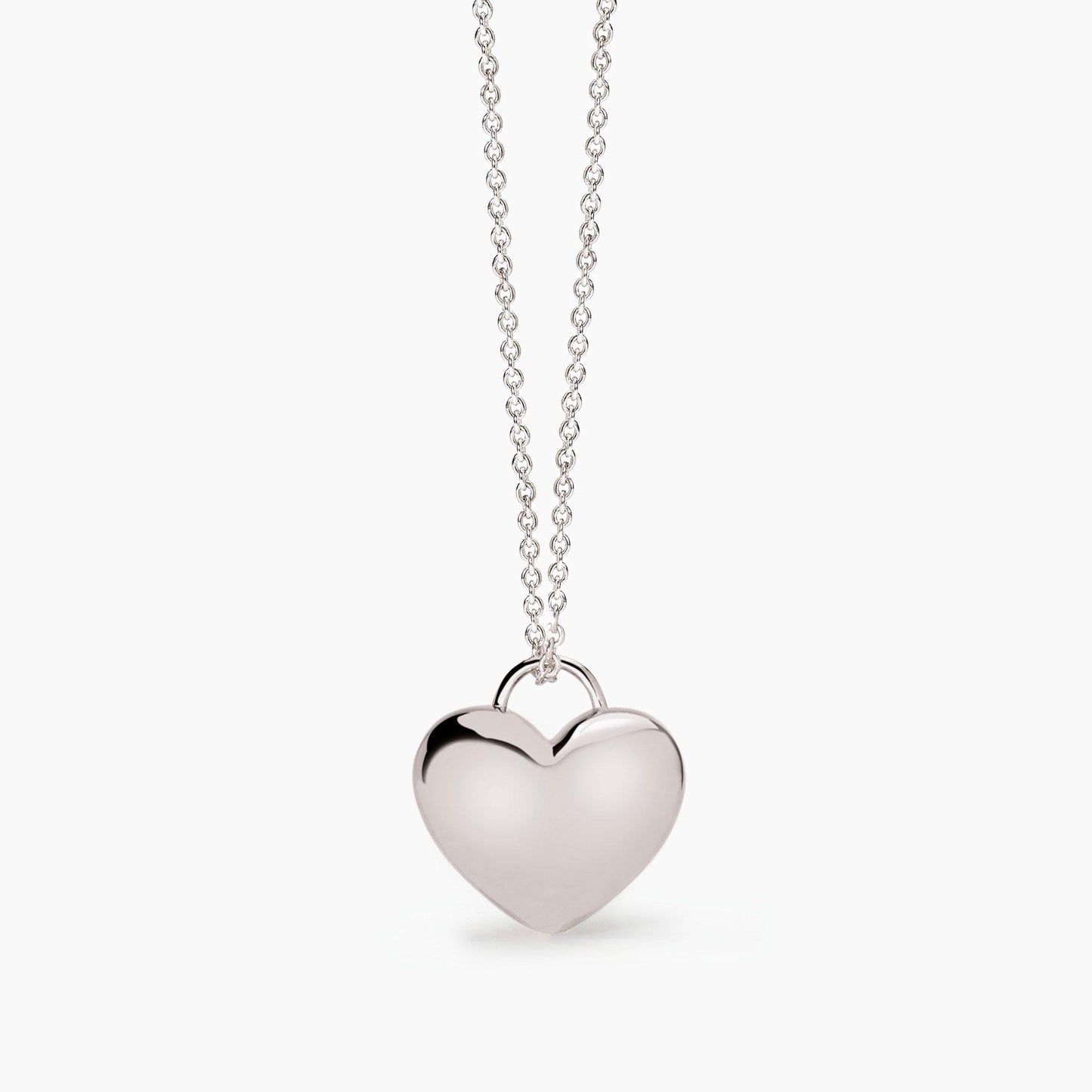 Collana in argento con ciondolo cuore Feeling Mabina 553745