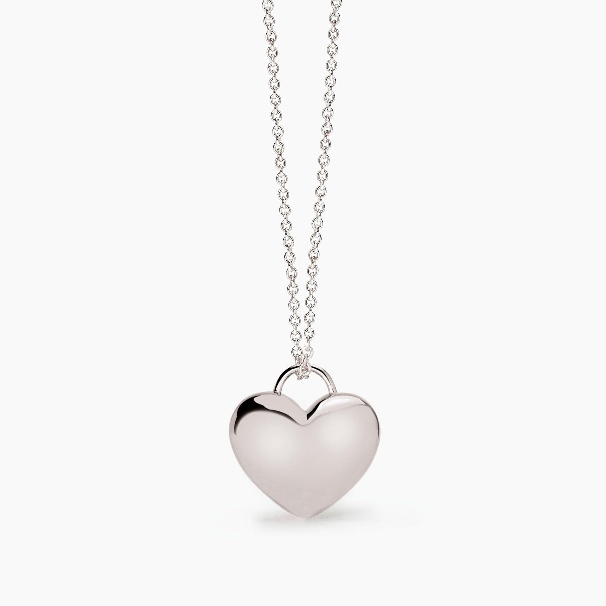 Collana in argento con ciondolo cuore Feeling Mabina 553745