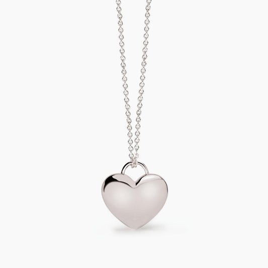 Collana in argento con ciondolo cuore Feeling Mabina 553745