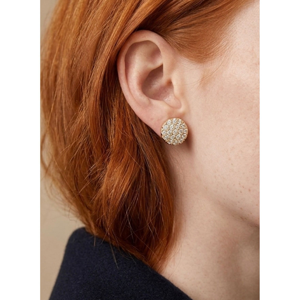 BOUCLES D'OREILLES EN OR BLANC ET DIAMANTS GIORGIO VISCONTI BBX38784