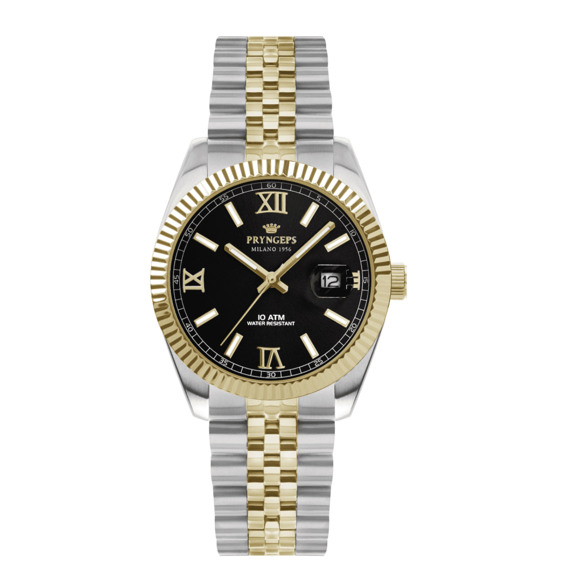 OROLOGIO PRYNGEPS   A821/2B QUARTZ ERRE X ACCIAIO BICOLORE UOMO