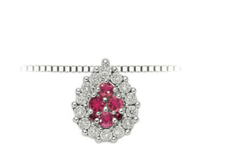 Hai aggiunto DonnaOro Ruby and Diamond Necklace - LPR11357.007 al tuo carrello.