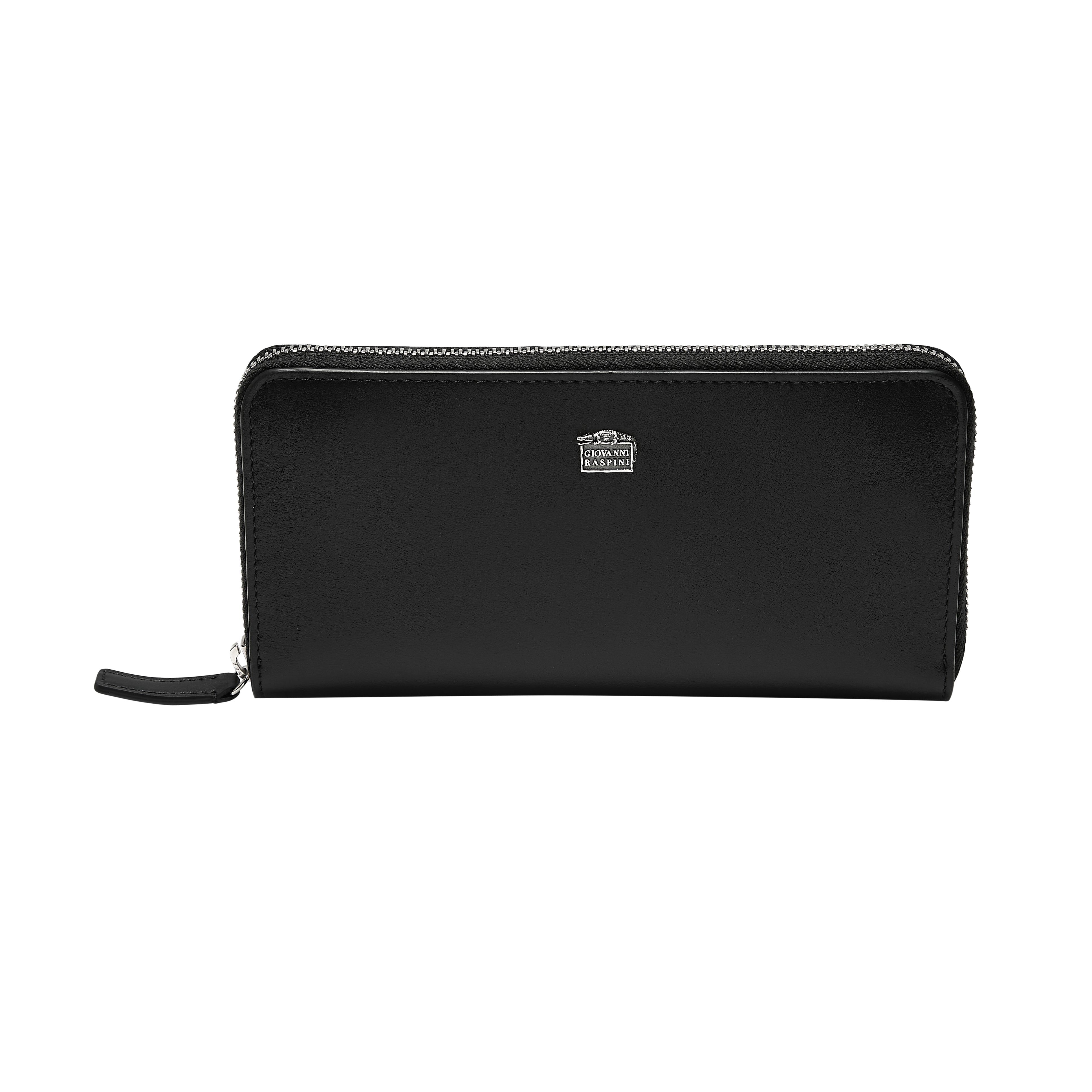 Giovanni Raspini portafoglio con zip grande pelle argento 925 L0009 Punto Gioielli