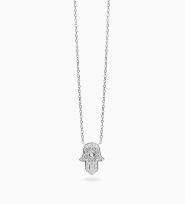 Girocollo in argento con mano di Fatima POSITIVE ENERGY 553899 Mabina
