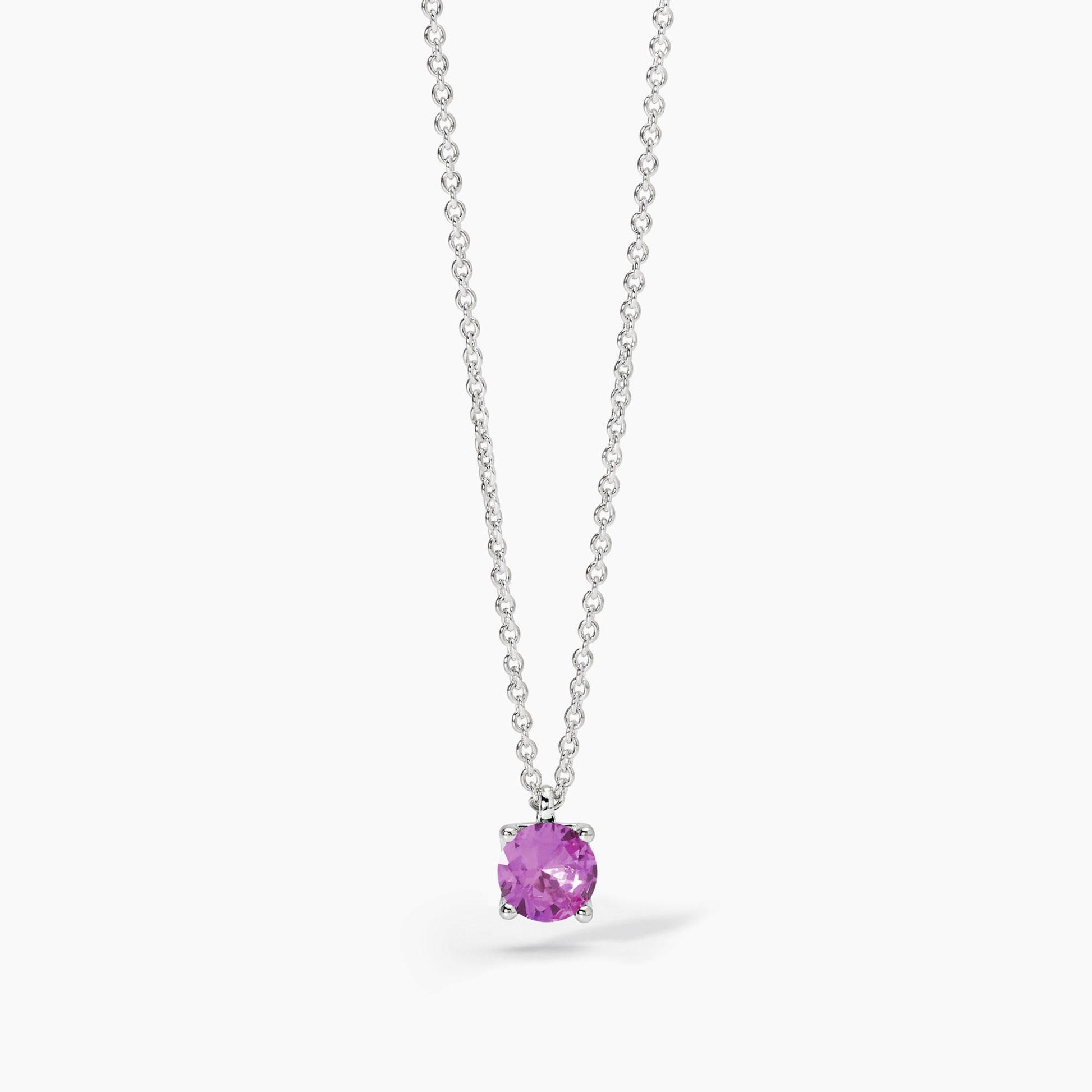 Girocollo in argento con tormalina sintetico SHINY Mabina 553671