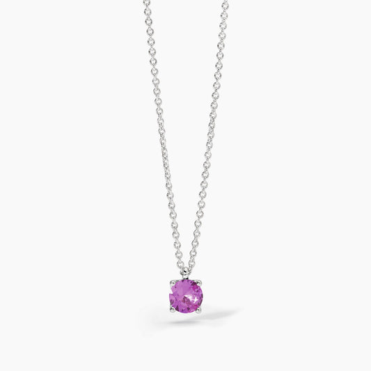 Girocollo in argento con tormalina sintetico SHINY Mabina 553671
