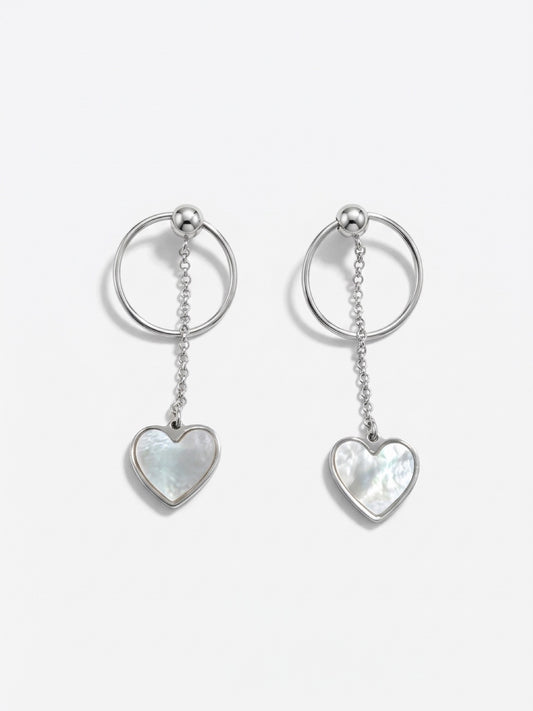 Orecchino con pendenti a cuore Marcello Pane ORIT011