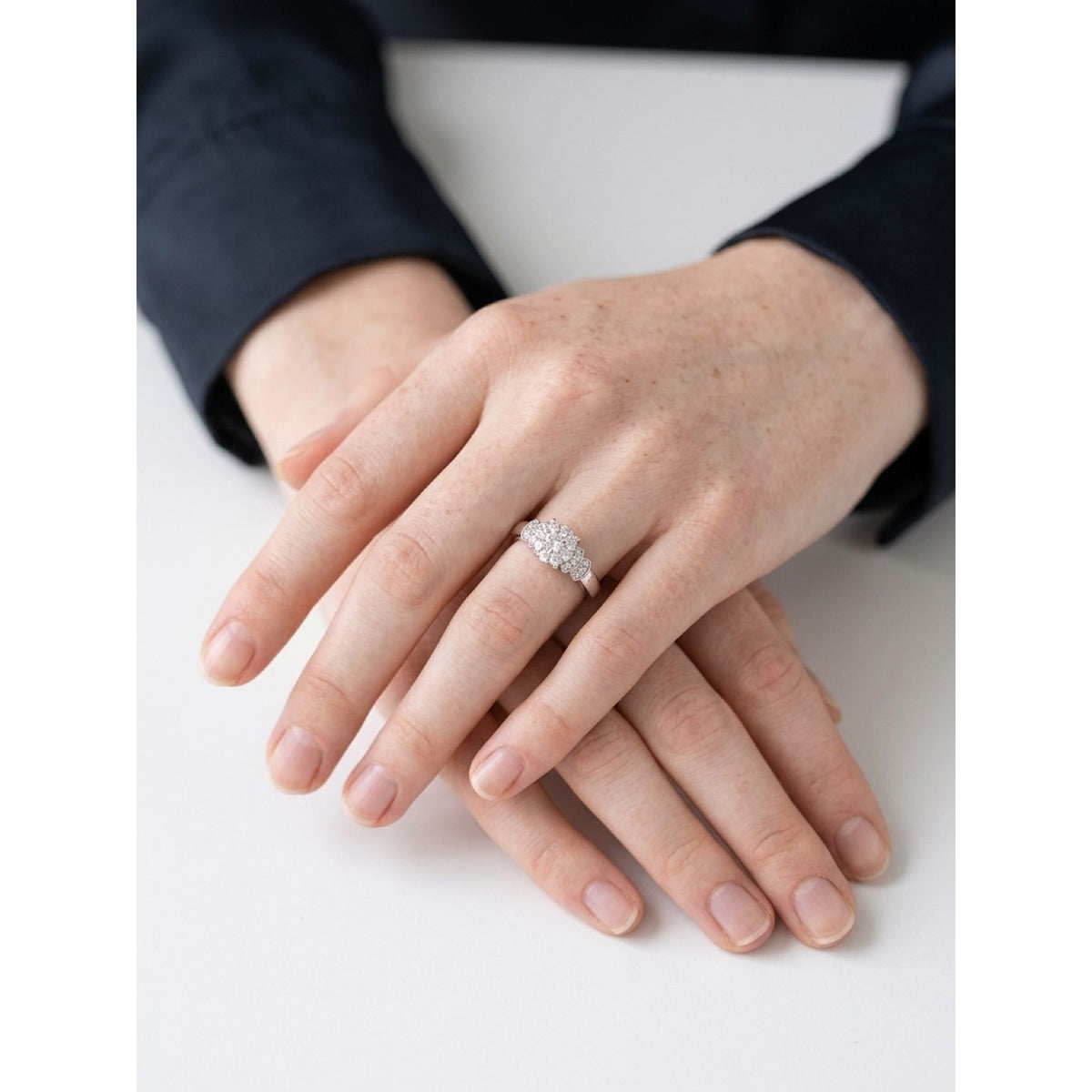 Anello  Giorgio Visconti Donna - in Oro Bianco ABX17668