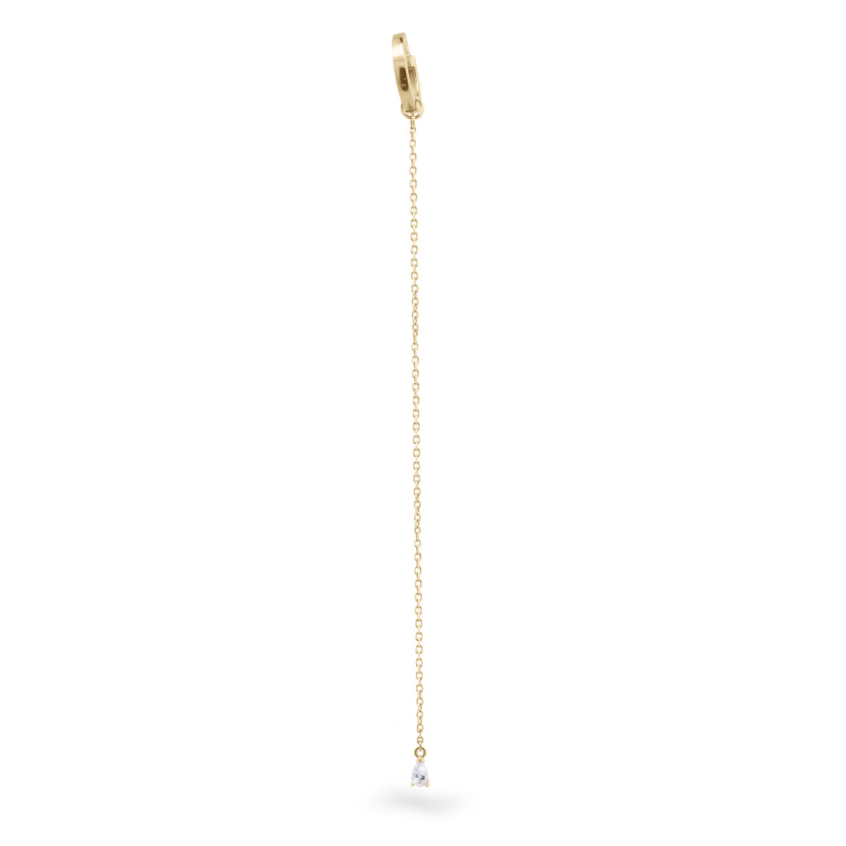 Mono Orecchino long line drop ORZ-026 M1 AU Rue des Mille