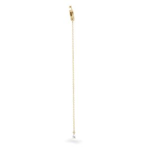 Hai aggiunto Mono Orecchino long line drop ORZ-026 M1 AU Rue des Mille al tuo carrello.