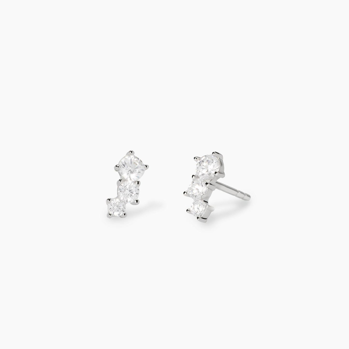 Orecchini trilogy a lobo con zirconi Little Joy MABINA 563880