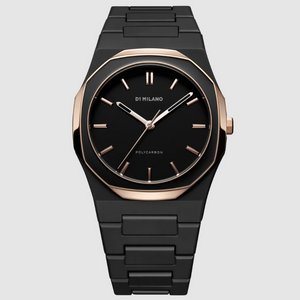 Hai aggiunto Orologio D1 Milano Uomo - Polycarbon black mesh  D1-PCBJ35 al tuo carrello.