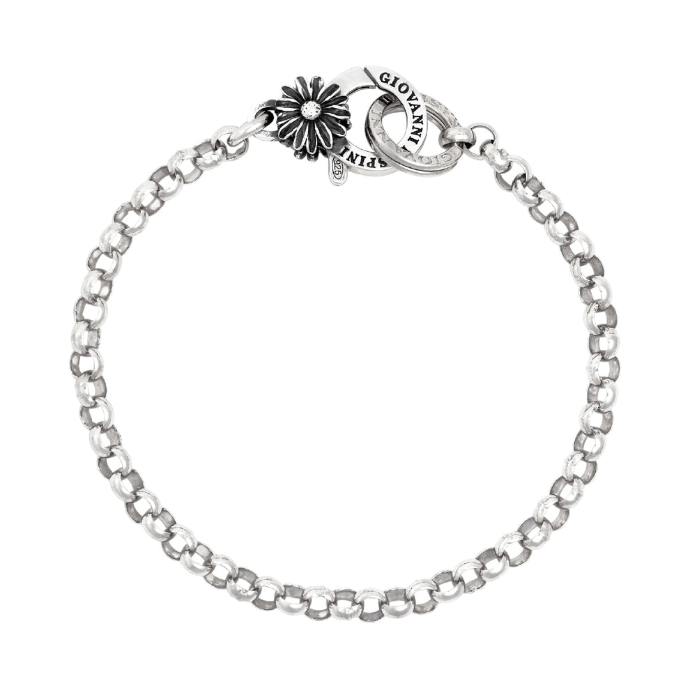 Bracelet brisè Giovanni Raspini avec fermoir marguerite 12458 