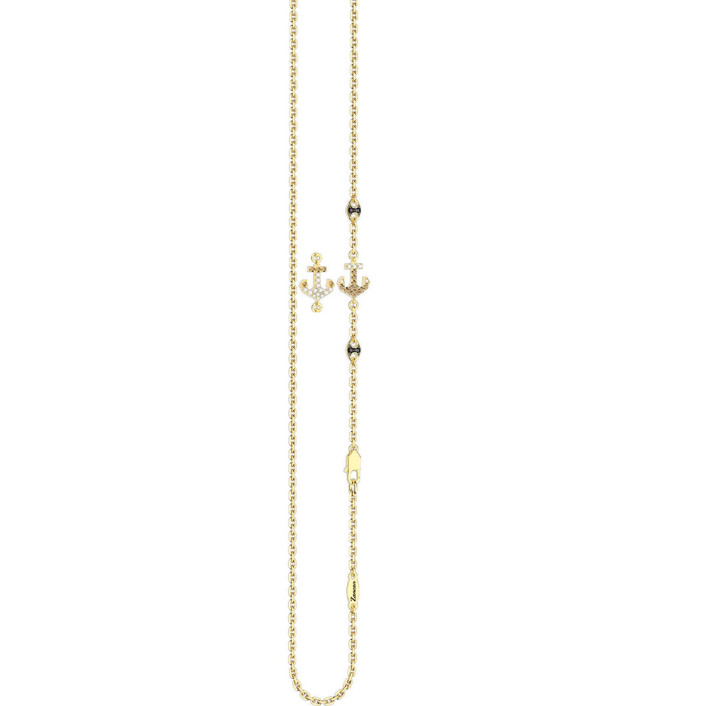ZANCAN Girocollo da uomo in Oro uc157g