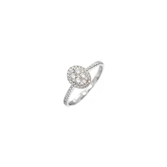 Anello Giorgio Visconti Donna - in Oro Bianco ABX15456