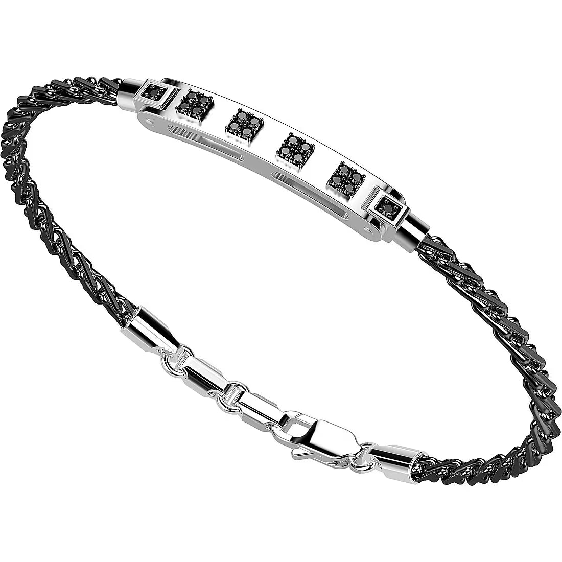 Bracciale Zancan in Argento a Catena – Insignia 925 – Exb605n