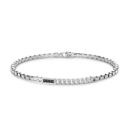 Bracciale uomo gioielli Zancan in argento 925 - EXB821