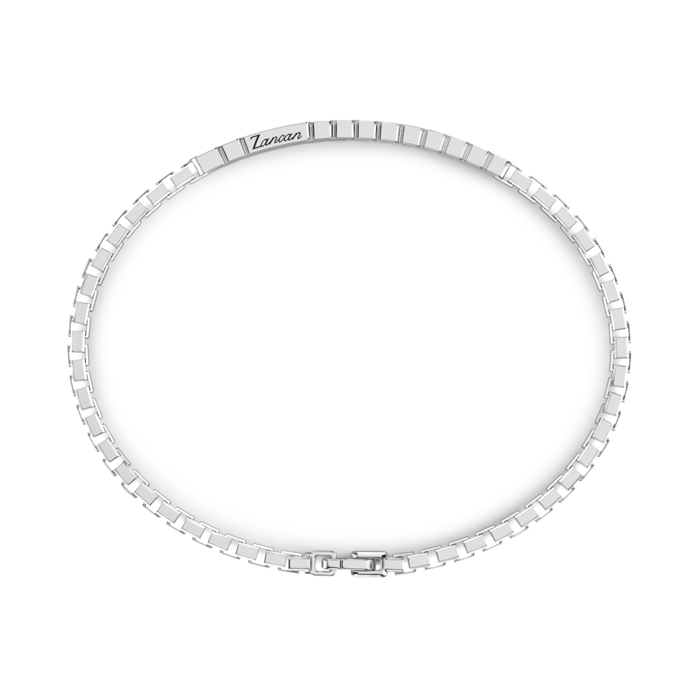 Zancan men's jewelry bracelet in 925 silver - EXB820