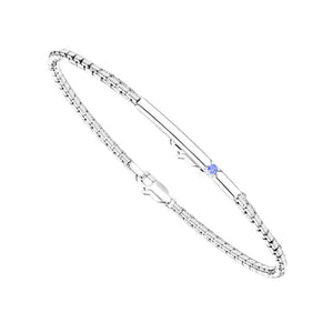 Hai aggiunto Bracelet Zancan pour homme en argent 925 - Esb377-bl al tuo carrello.
