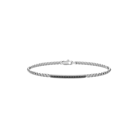 Bracciale uomo gioielli Zancan in argento 925 - Esb375-ne