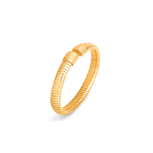 bracciale tubogas croco dorato 12329 Giovanni Raspini