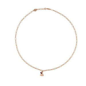 Hai aggiunto PEARL CHOKER NECKLACE HEART PENDANT ALTERNATE CHAIN ​​- GALACTICA RUE DES MILLE al tuo carrello.