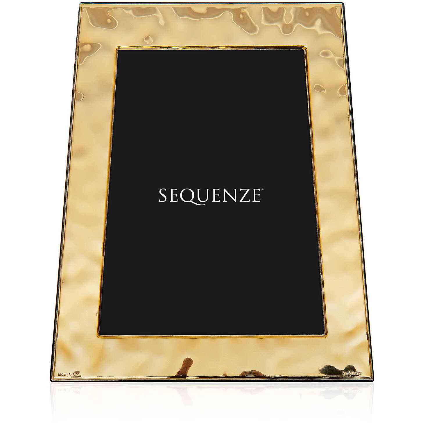 Cornice portafoto piramide wol silver gold Sequenze  10X15 cm SQ1702/20g