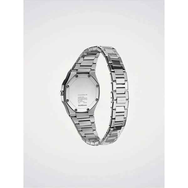 Orologio D1 Milano Ultra Thin Silver Gleam Argento UTBL39