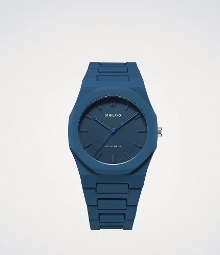 Orologio D1 Milano Uomo - Navy Blue Polycarbon D1-PCBJ21