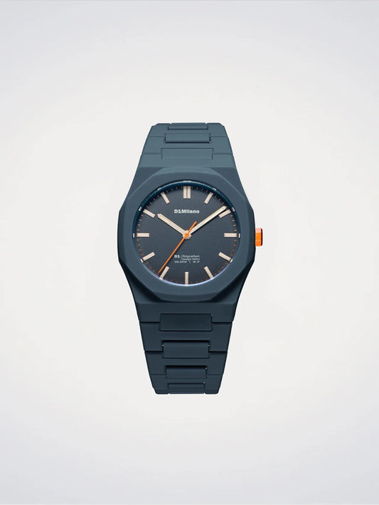 Orologio D1 Milano Uomo - Polycarbon Blu navy D1-PCBJ41