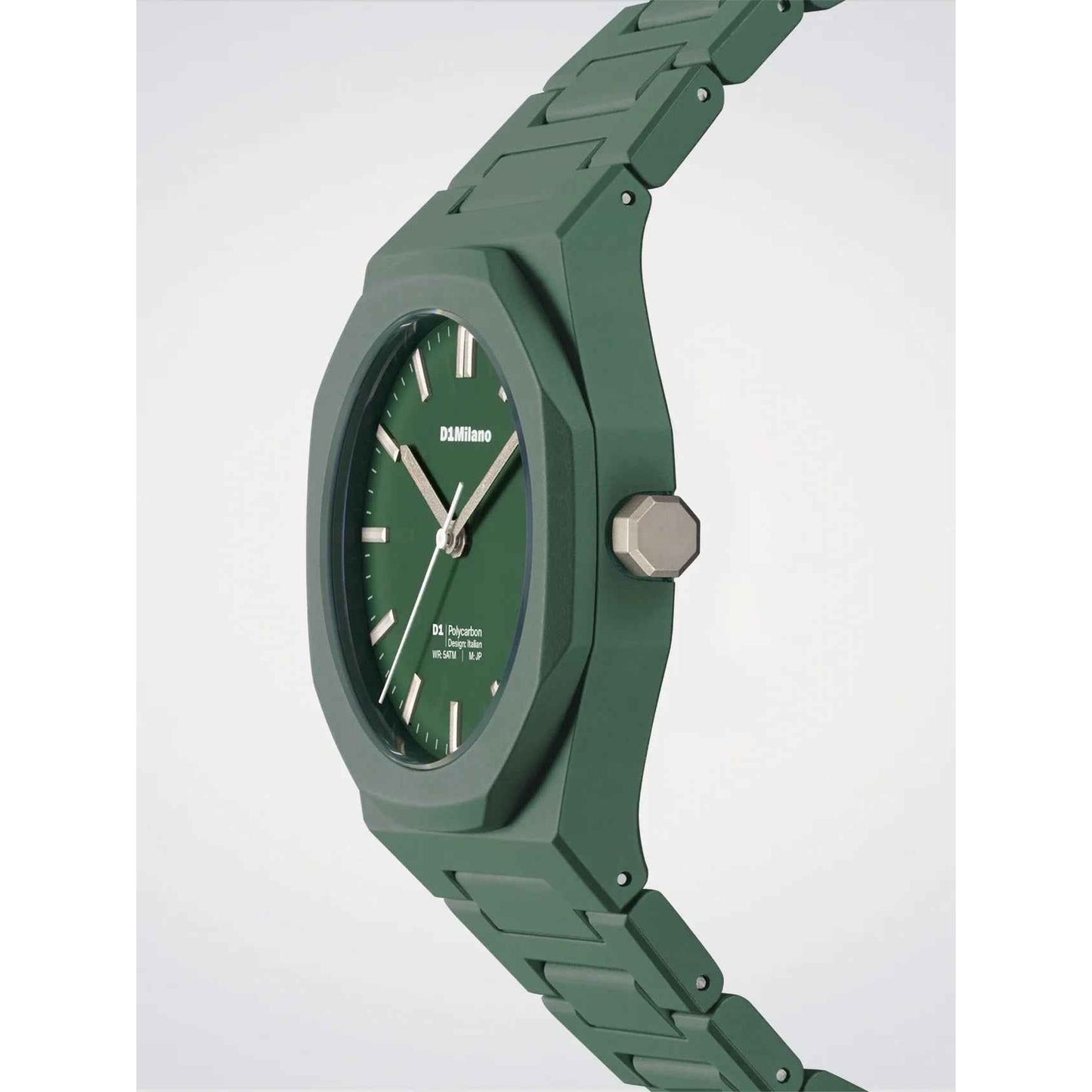 Orologio D1 Milano Uomo - Polycarbon Green D1-PCBJ42