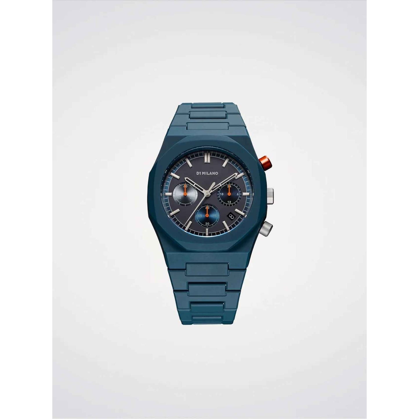 Orologio D1 Milano Uomo - Polycarbon chrono NEPTUNE BLUE D1-Phbj09