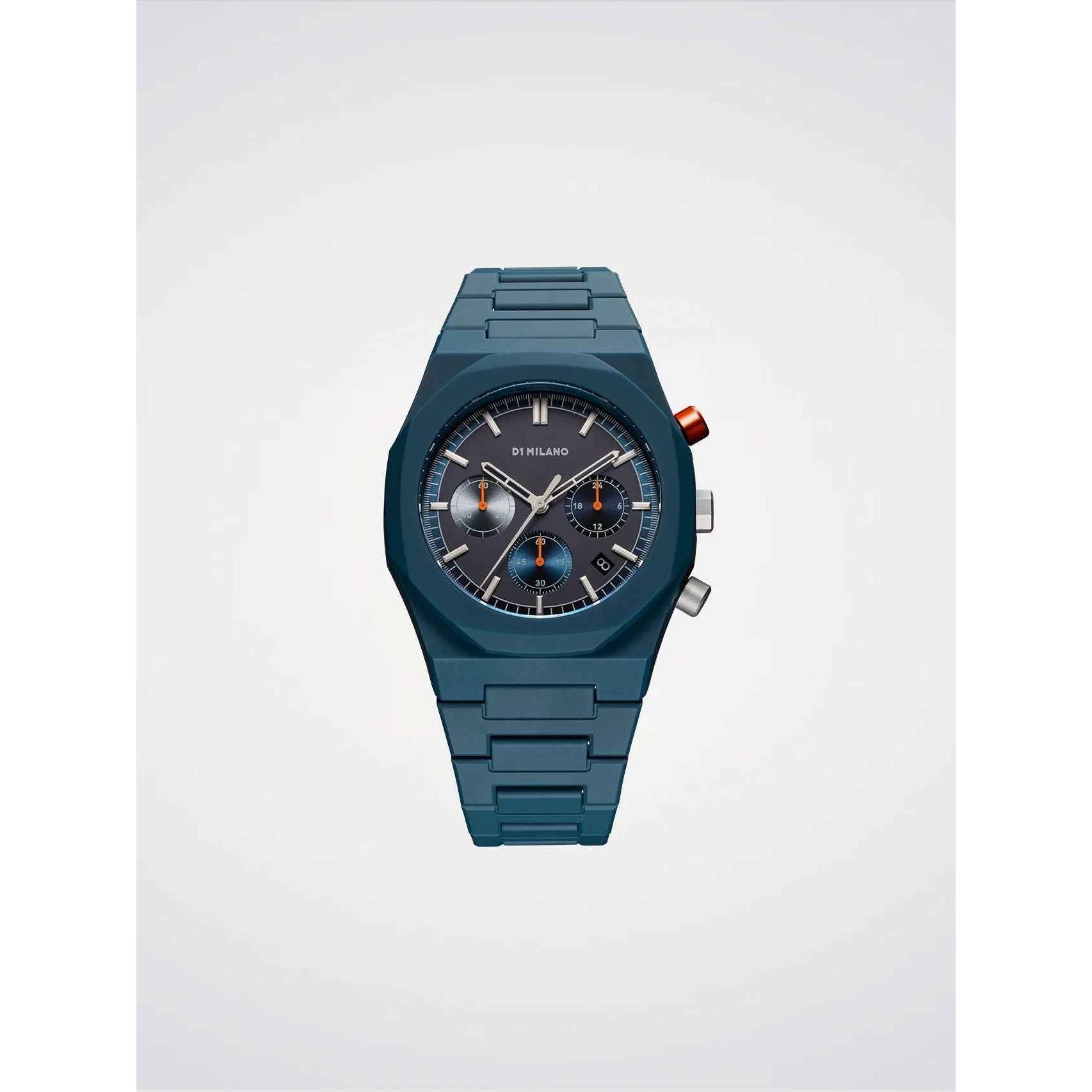 Orologio D1 Milano Uomo - Polycarbon chrono NEPTUNE BLUE D1-Phbj09