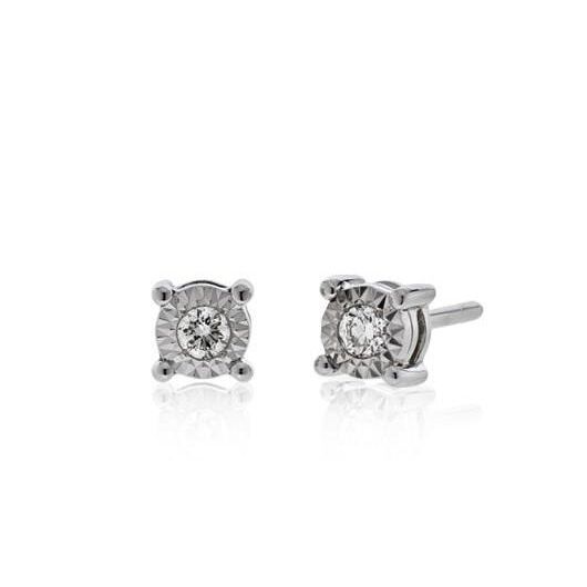 Orecchini Donnaoro linea Stelle in oro e diamanti  DHOL2372.008