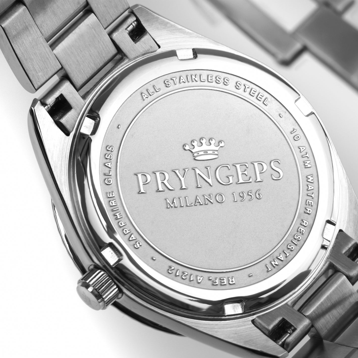 OROLOGIO PRYNGEPS DONNA A1212 QUADRANTE BIANCO QUARTZ SLIM 34MM