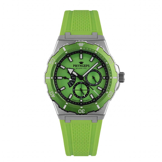 Orologio Pryngeps Jamaica 70° A1216 verde