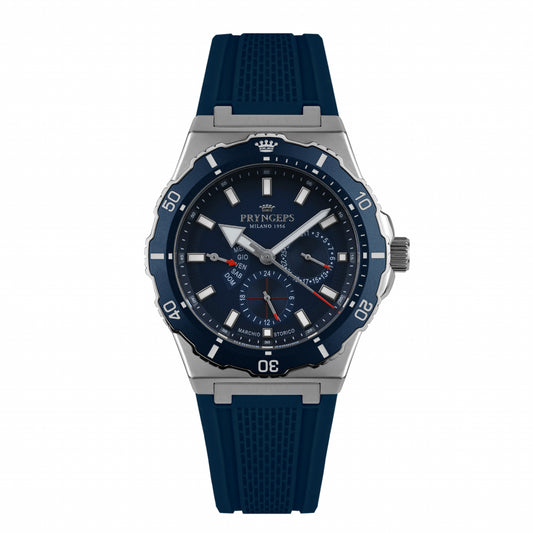 Orologio Pryngeps Jamaica 70° A1216 blu navy