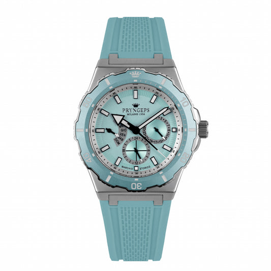 Orologio Pryngeps Jamaica 70° A1216 Turchese
