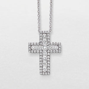 Hai aggiunto Collier croix en or blanc et diamants Giorgio Visconti GBX36691 al tuo carrello.