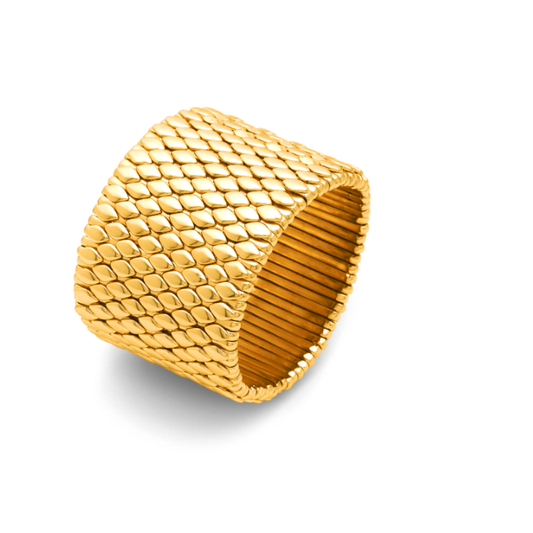 Bracciale Arizona grande   in bronzo dorato N0015 Giovanni Raspini
