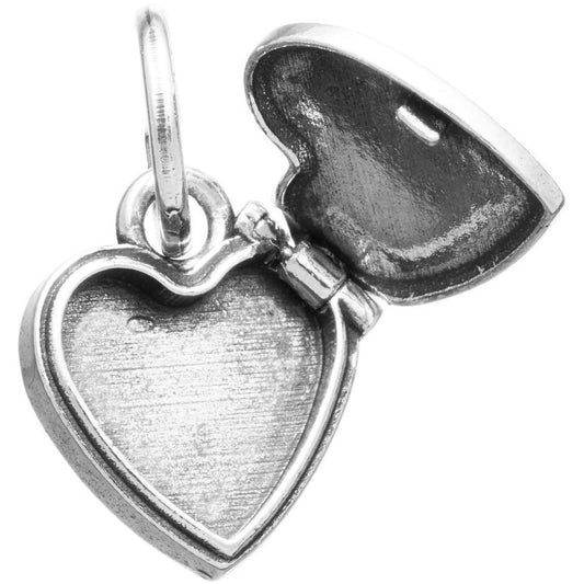 Light Gray Charms Giovanni Raspini | CUORE "APRIMI" 11183