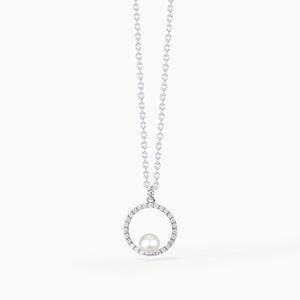 Hai aggiunto Sunrise pearl necklace 553259 Mabina al tuo carrello.